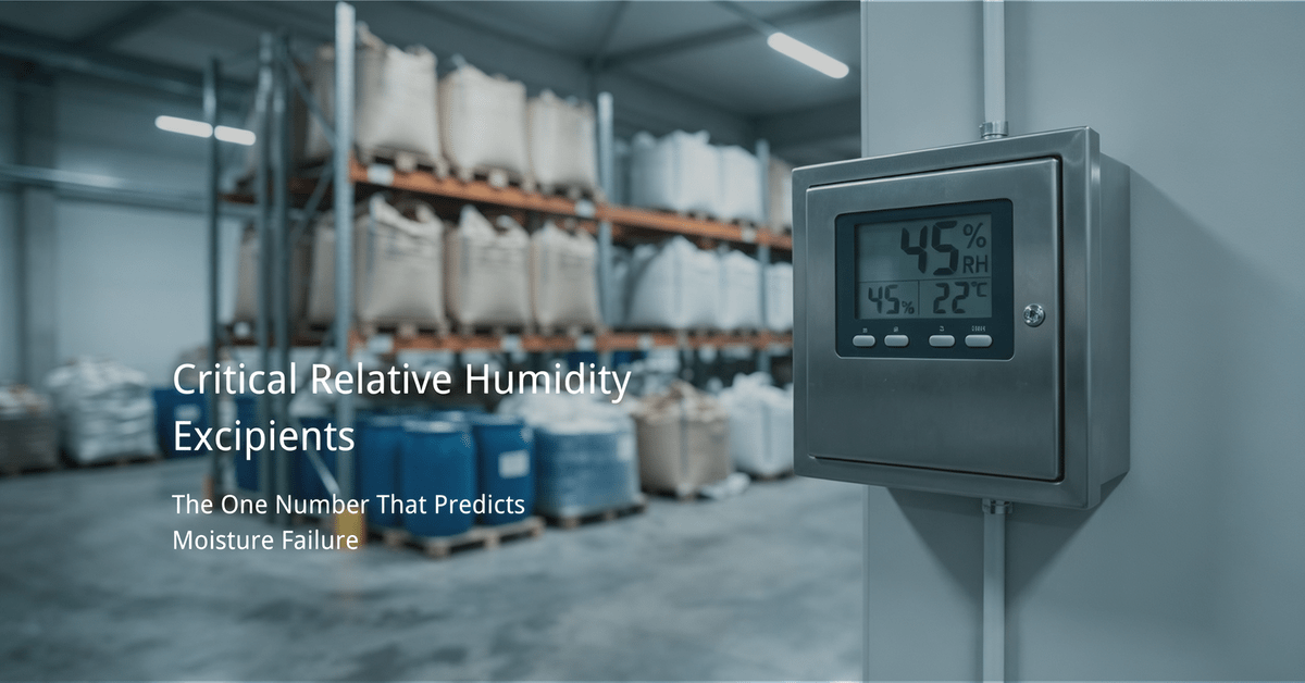 critical relative humidity excipients storage warehouse humidity gauge critical relative humidity excipients storage warehouse humidity gauge
