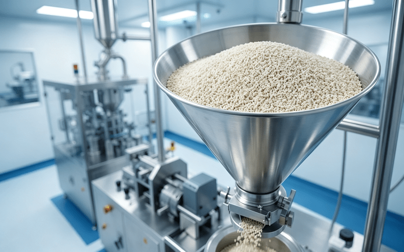 Wet and dry granulation service process comparison