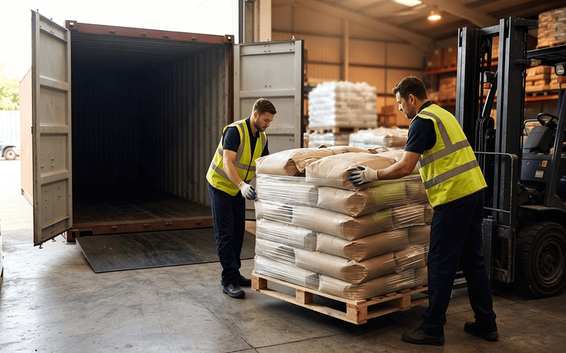 shipping export of critical relative humidity excipients to humid climates