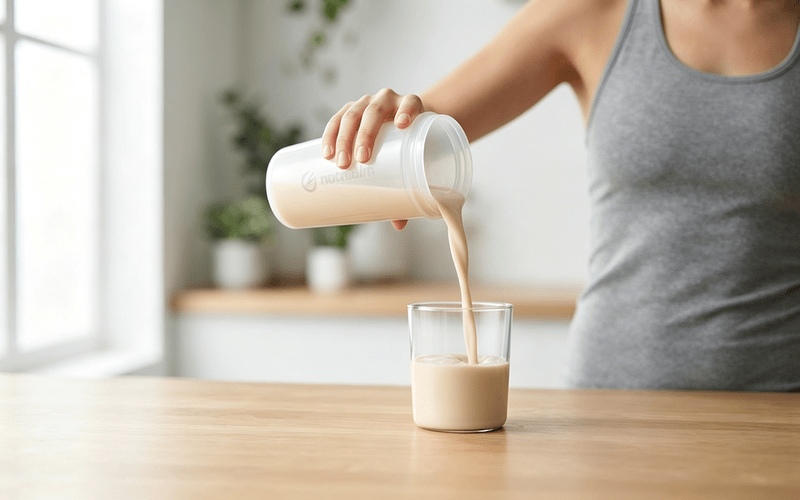 Formulating early satiety protein ingredients into beverages