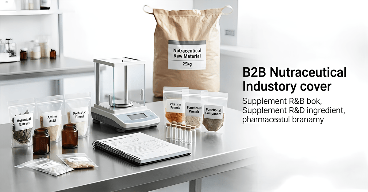 ow MOQ ingredient suppliers for supplement manufacturers
