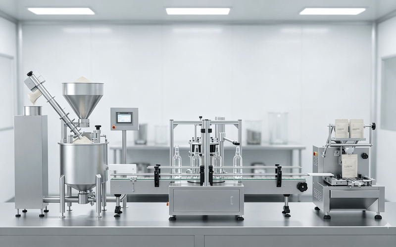 pilot production using sourced satiety ingredients
