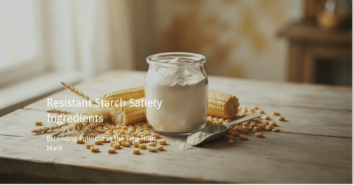 resistant starch satiety ingredients high amylose corn powder