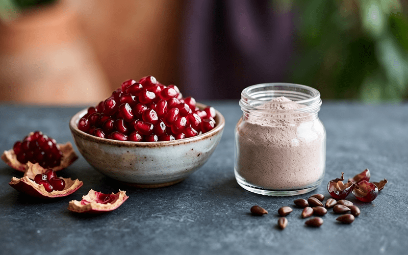 polyphenol ingredients used alongside fermentable fiber satiety ingredients