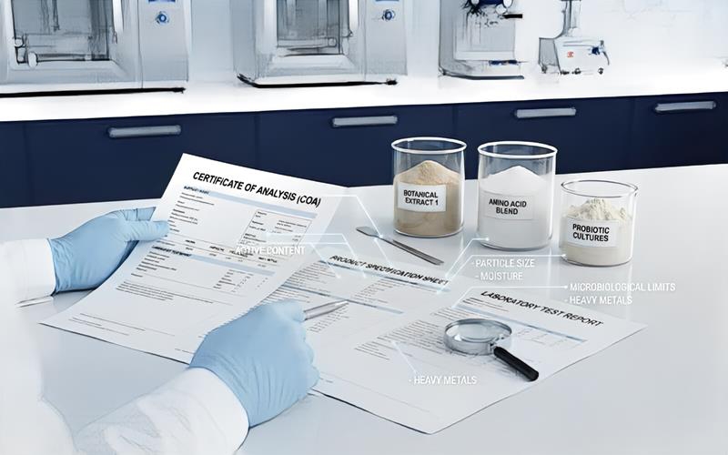 Ingredient Specification Matching