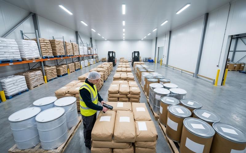 Batch traceability for raw material ingredients and shipments