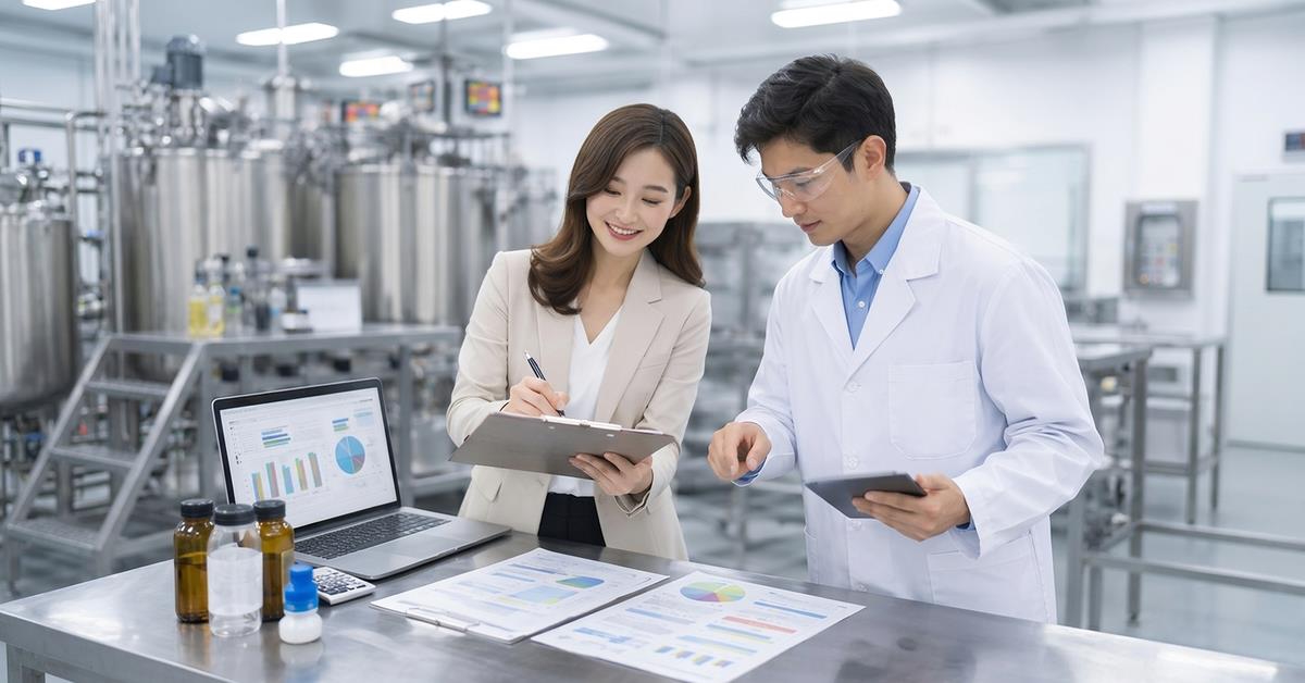 R&D and procurement collaboration in functional ingredient sourcing